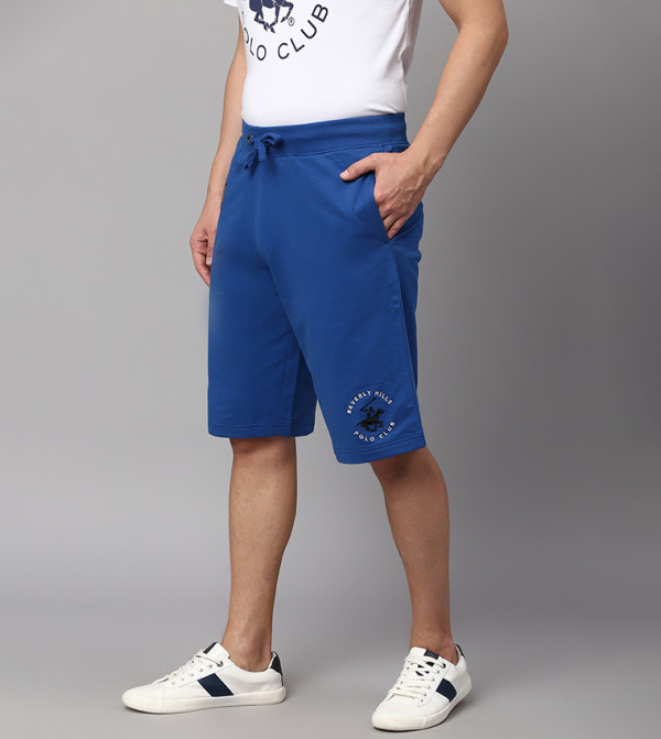 Beverly Hills Polo Club Shorts - Blue Active Shorts
