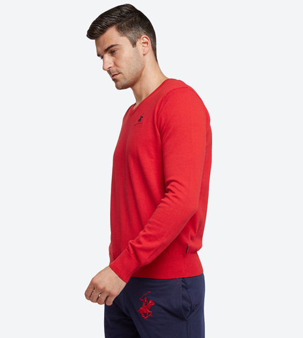 Beverly Hills Polo Club  Sweaters & Cardigans - Red Sweaters