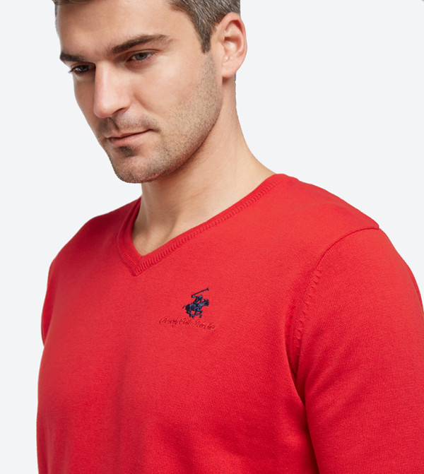 Beverly Hills Polo Club  Sweaters & Cardigans - Red Sweaters