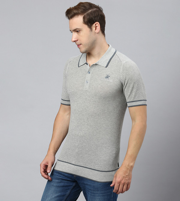 Beverly Hills Polo Club  Cardigans - Ash Grey Sweater