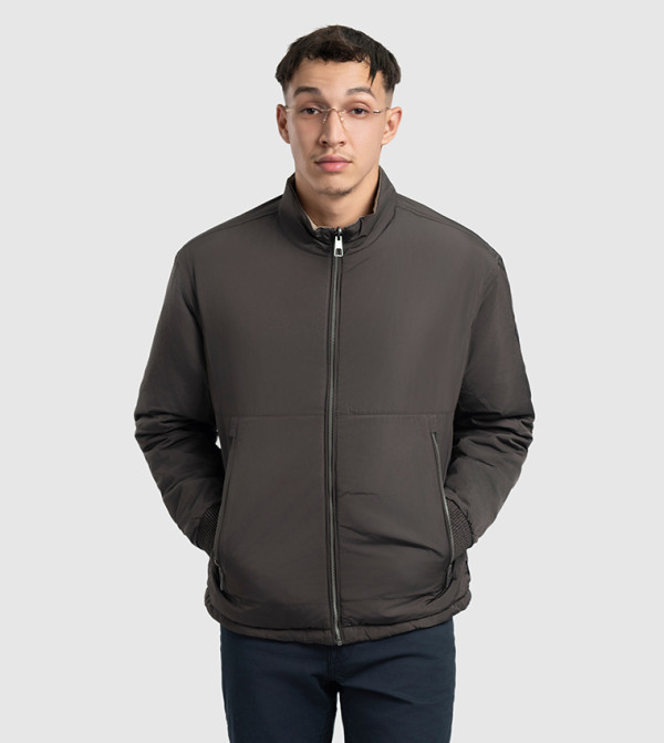بيفرلي هيلز بولو كلوب جاكيتات و معاطف - رمادي داكن Puffer Jackets