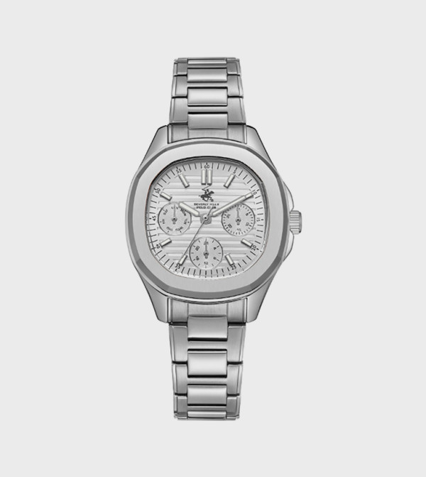 Beverly Hills Polo Club  Analog Watches - Silver undefined