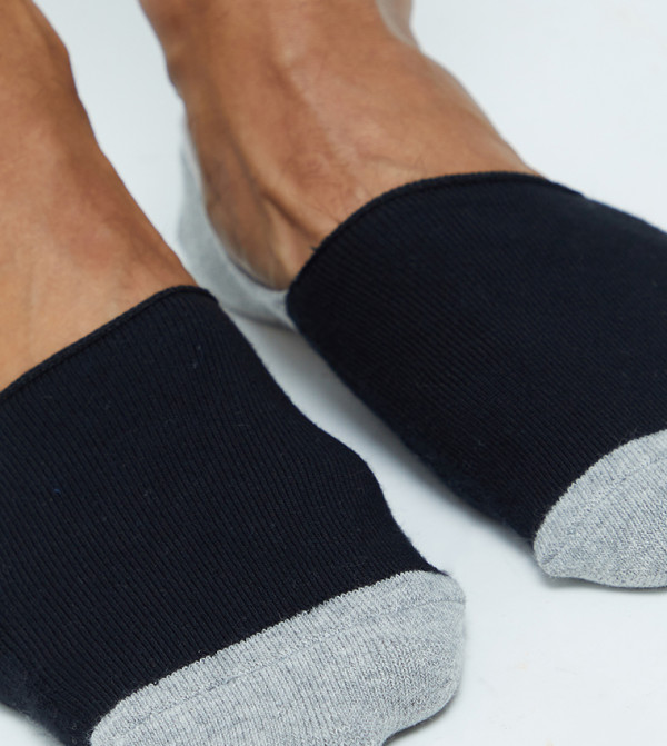 Beverly Hills Polo Club  No show Socks - Grey Socks