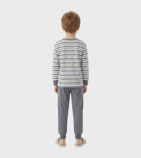 BIDANI  Nightwear - Grey Top & Pyjama Sets