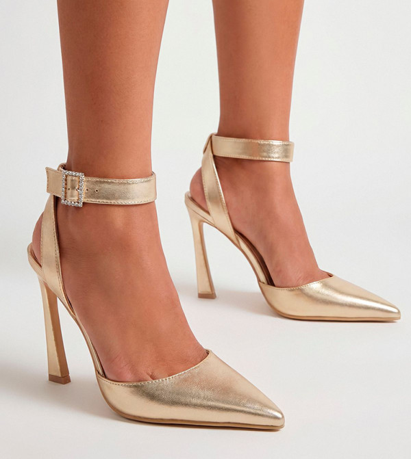 MissPap MissPap - Gold Pumps