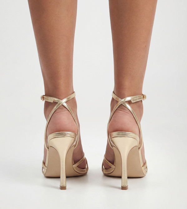MissPap MissPap - Gold Stilettos
