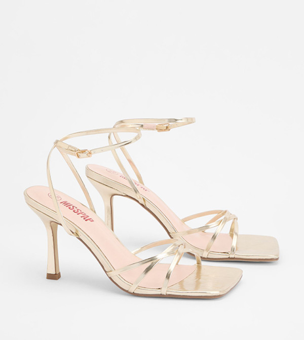 MissPap MissPap - Gold Stilettos