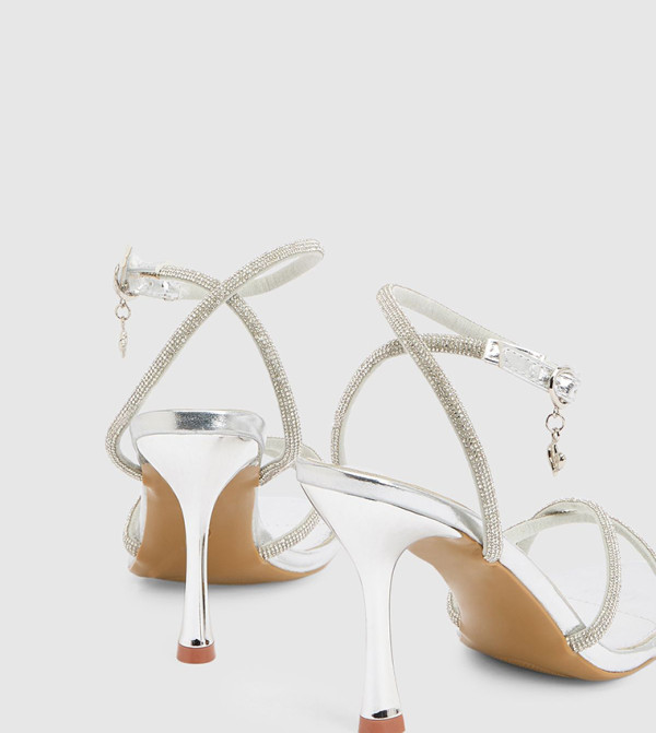 MissPap MissPap - Silver Stilettos