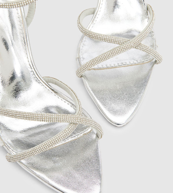 MissPap MissPap - Silver Stilettos