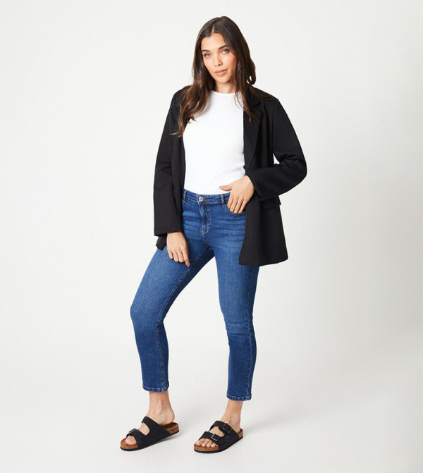 Dorothy Perkins  Slim Fit Jeans - Blue Slim Fit Jeans