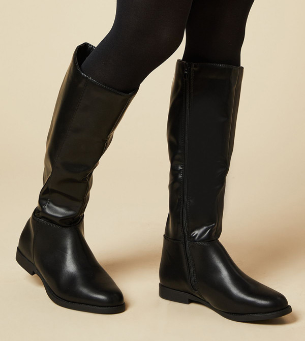 Dorothy Perkins - Outlet  - Black Knee length Boots
