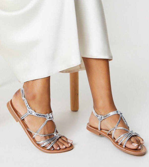 Dorothy Perkins - Outlet Dorothy Perkins - Silver Flat Sandals