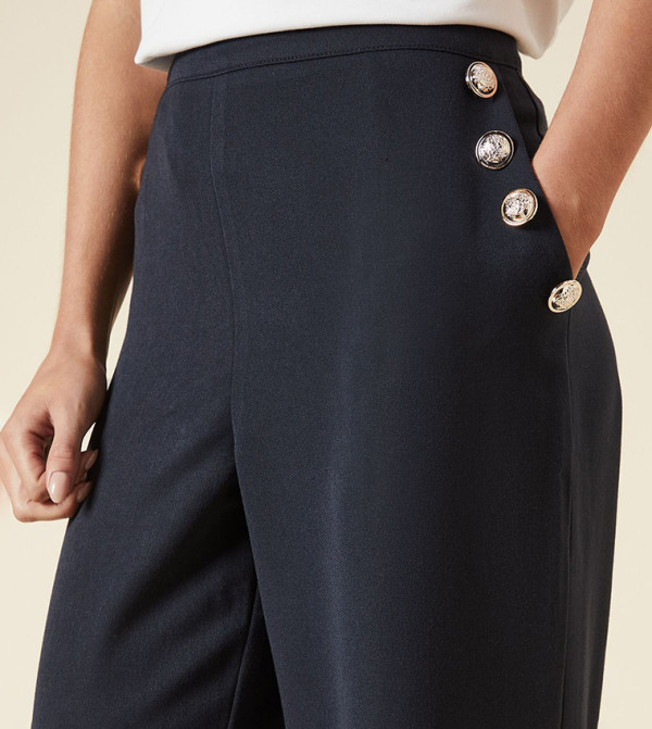 Dorothy Perkins Dorothy Perkins - Navy Casual Pants