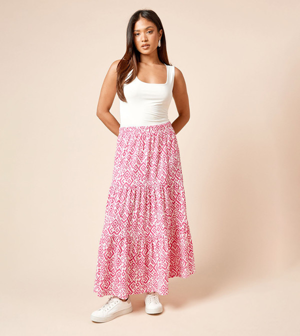 Dorothy Perkins  Skirts - Pink Maxi Skirts