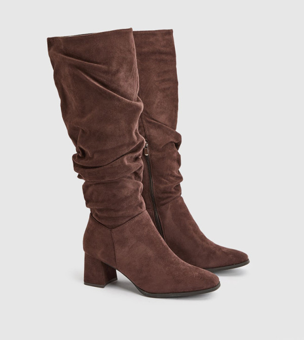 Dorothy Perkins  Knee High Boots - Brown Knee length Boots