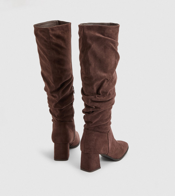 Dorothy Perkins  Knee High Boots - Brown Knee length Boots