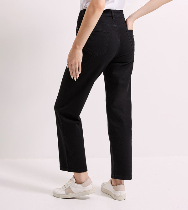 دوروثي بيركينز denim-obsessed - أسود Mom Jeans
