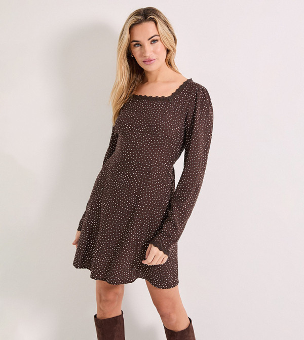 Dorothy Perkins Dorothy Perkins - Brown Mini Dresses