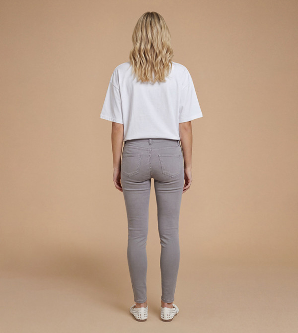 دوروثي بيركينز denim-obsessed - رمادي جينز ضيق
