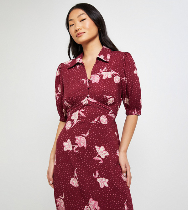 Dorothy Perkins Dorothy Perkins - Red Midi Dresses
