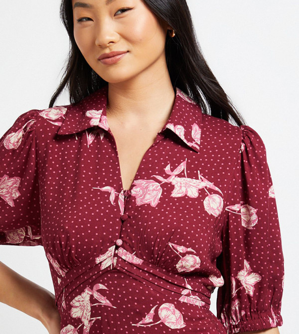 Dorothy Perkins Dorothy Perkins - Red Midi Dresses