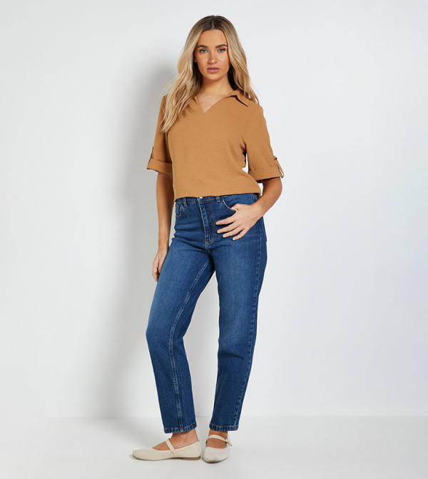 Dorothy Perkins  Clothing - Beige Casual Tops