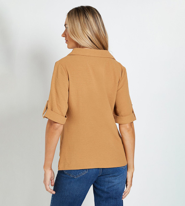 Dorothy Perkins  Clothing - Beige Casual Tops