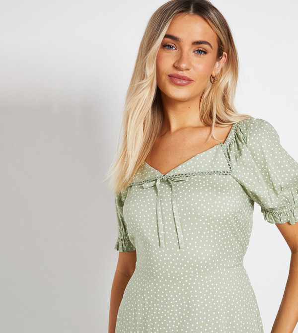 دوروثي بيركينز  romance-lace-edits - أخضر Midi Dresses