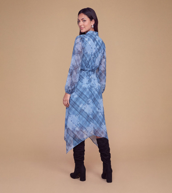 Dorothy Perkins  Shirt & T-Shirt Dresses - Blue Shirt & T-Shirt Dresses