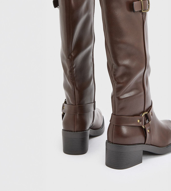دوروثي بيركينز بوت لمنتصف الساق - بني Mid Calf Boots