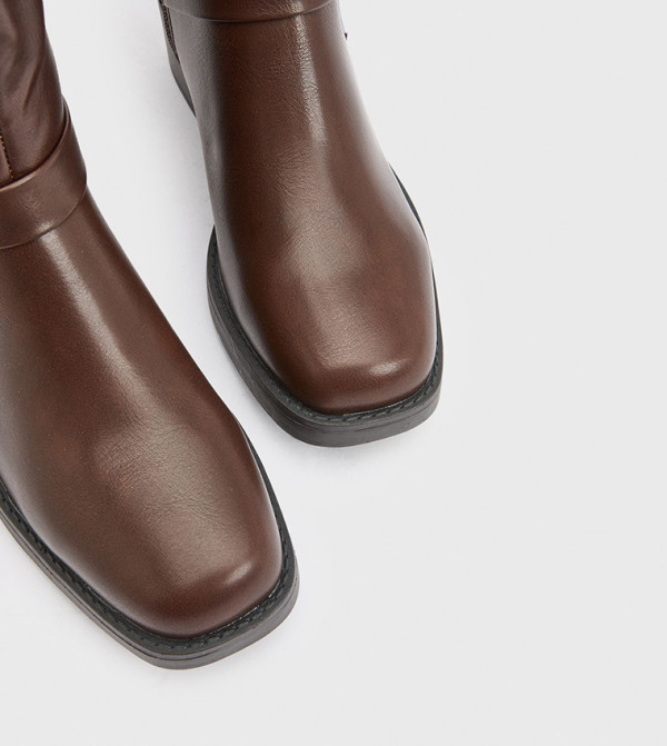 دوروثي بيركينز بوت لمنتصف الساق - بني Mid Calf Boots