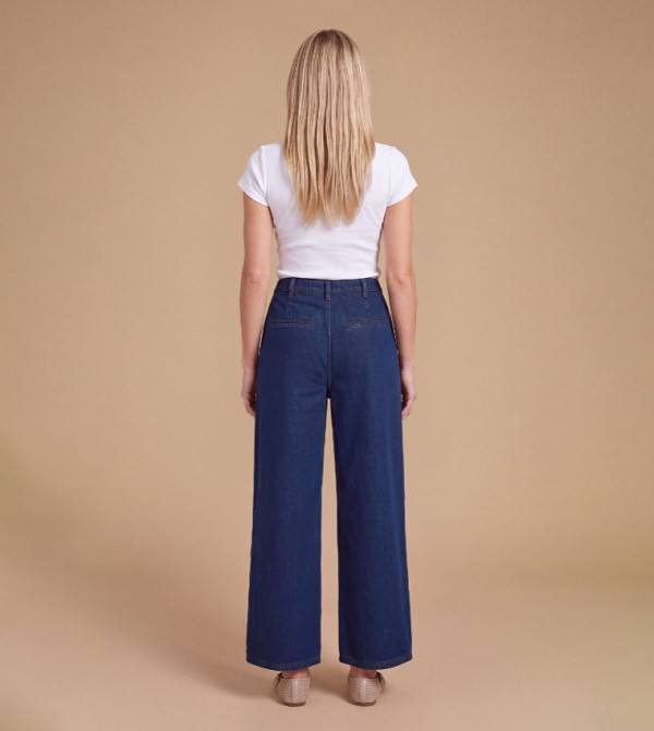دوروثي بيركينز denim-obsessed - أزرق Wide Leg Jeans