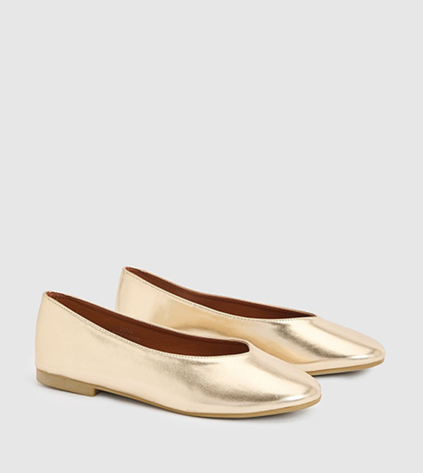 Dorothy Perkins  Ballerinas - Gold undefined