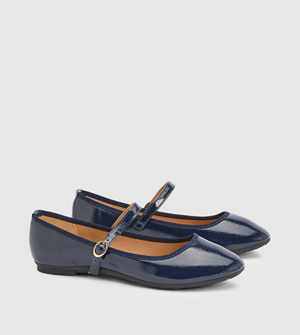 Good For the Sole Good For the Sole - Navy Mary Janes