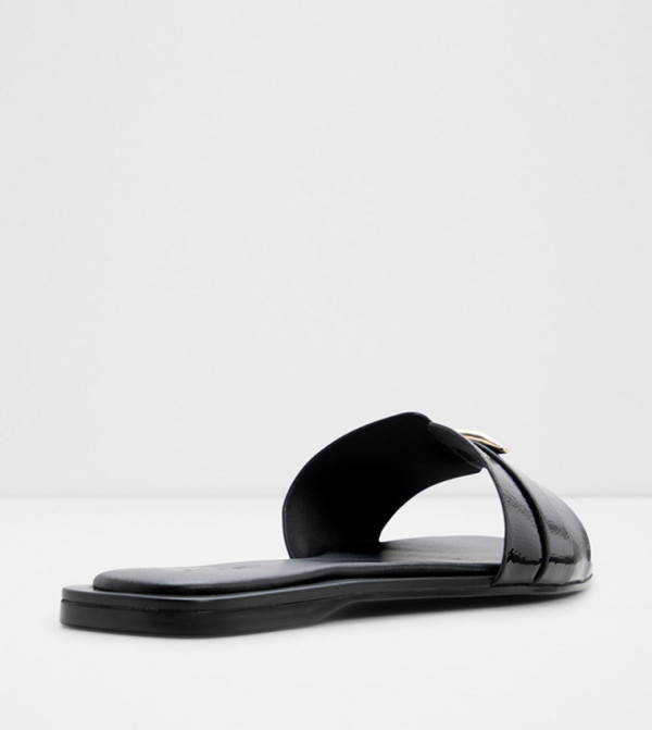 ألدو  الصنادل المسطحة - أسود Flat Sandals