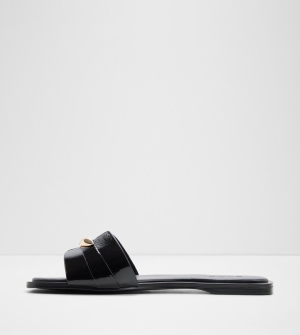 ألدو  الصنادل المسطحة - أسود Flat Sandals