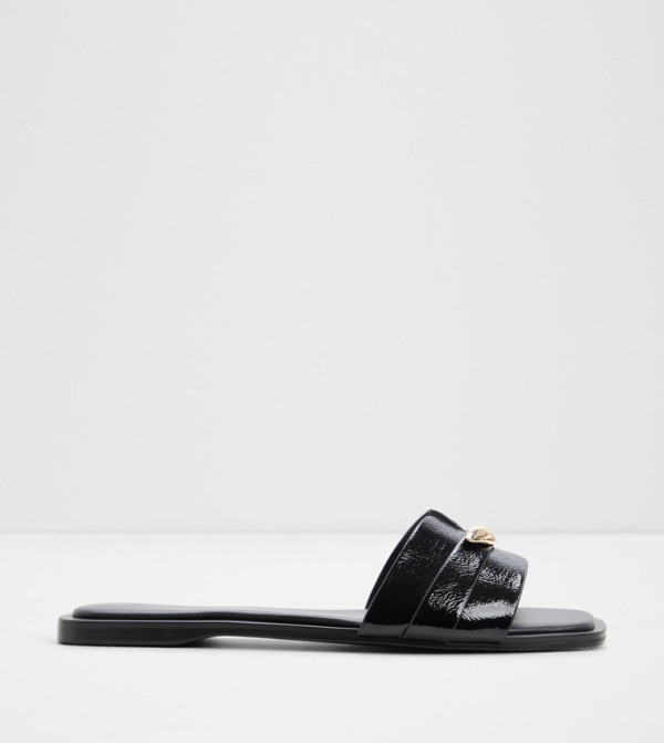ألدو  الصنادل المسطحة - أسود Flat Sandals