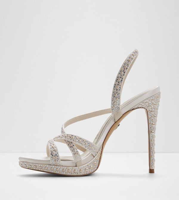 Aldo Aldo - White Flat Sandals