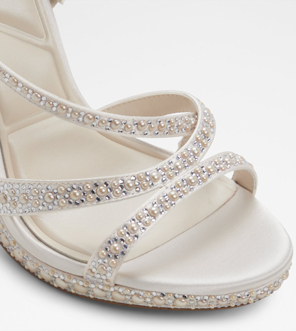 Aldo Aldo - White Flat Sandals
