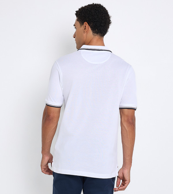 Ben Sherman Ben Sherman - White Polo T-shirts