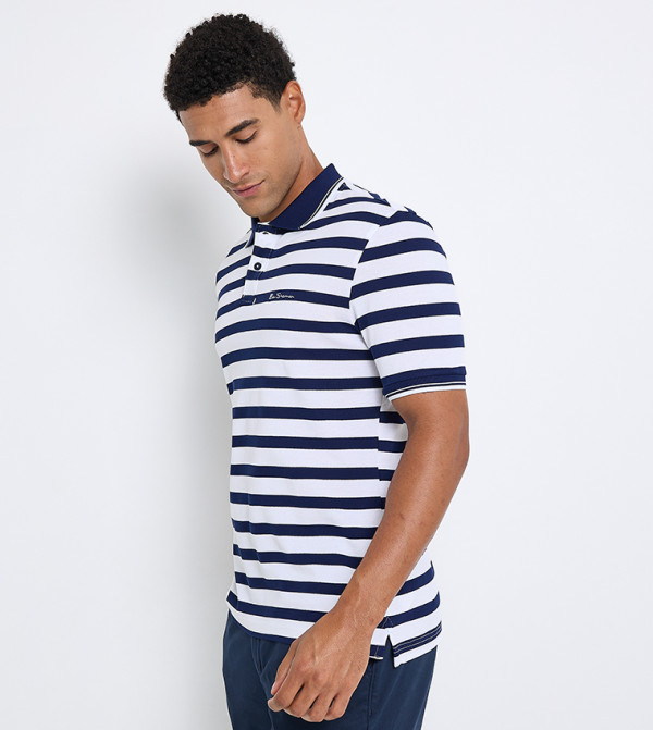 Ben Sherman Ben Sherman - Navy Polo T-shirts
