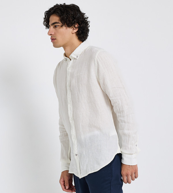 Ben Sherman Ben Sherman - Cream Casual Shirts