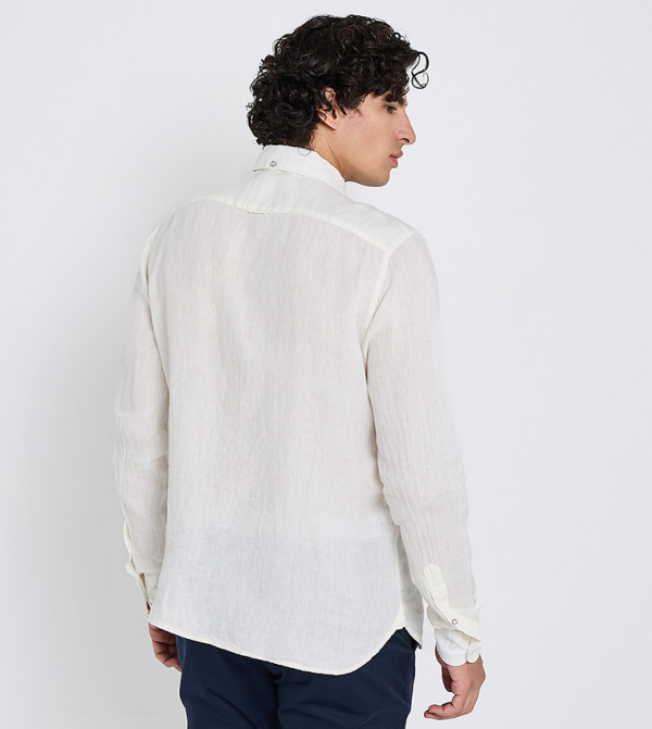 Ben Sherman Ben Sherman - Cream Casual Shirts