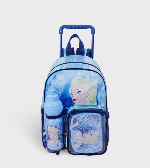 BABIES & MORE BABIES & MORE - Blue Trolley Backpack Set