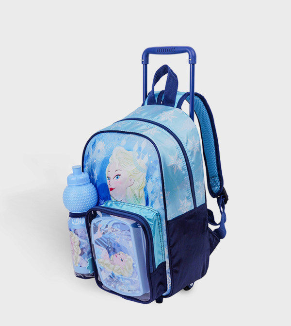 BABIES & MORE BABIES & MORE - Blue Trolley Backpack Set