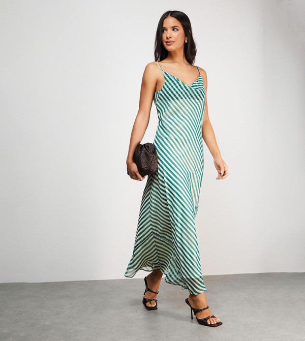 Warehouse - Outlet Warehouse - Outlet - Green Maxi Dresses