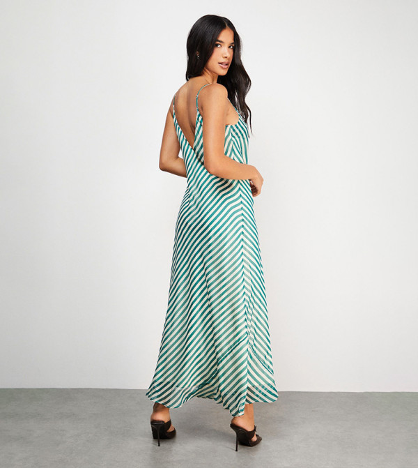 Warehouse - Outlet Warehouse - Outlet - Green Maxi Dresses
