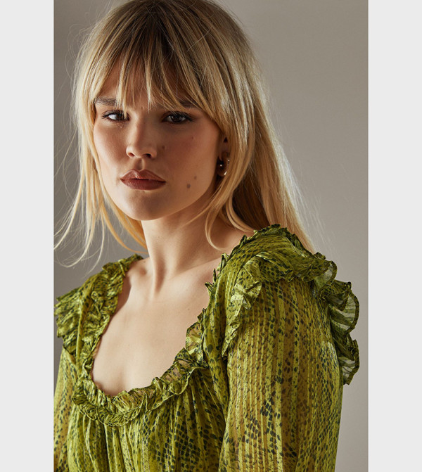 Warehouse - Outlet Warehouse - Outlet - Green Midi Dresses