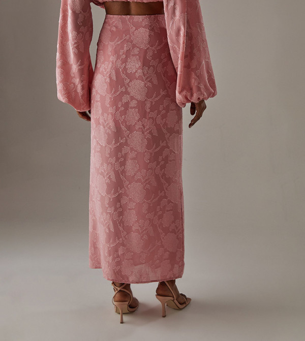 ويرهاوس ويرهاوس - وردي Maxi Skirts