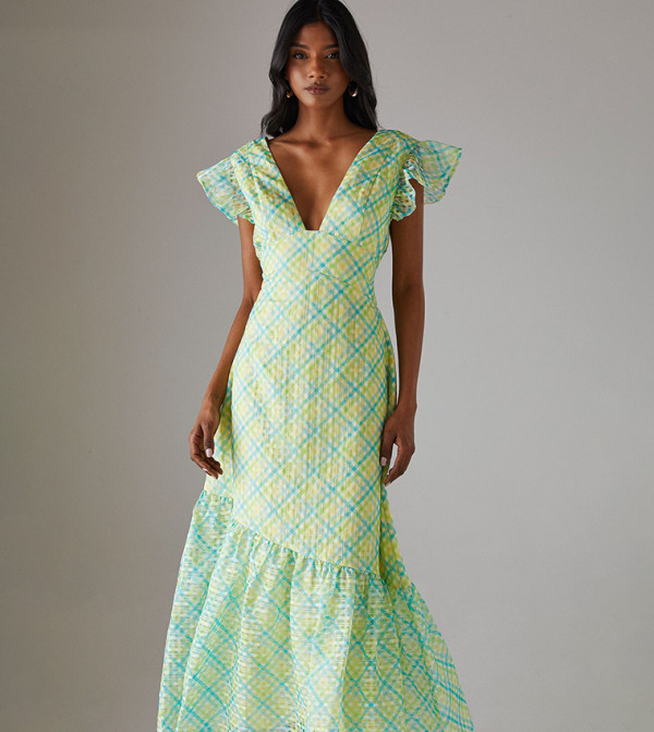 Warehouse - Outlet Warehouse - Outlet - Green Midi Dresses